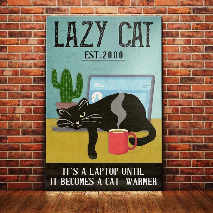 Black Cat Canvas AP2402 67O57 1