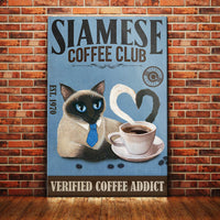 Siamese Cat Coffee Company Canvas MR1602 95O39 thumb 1
