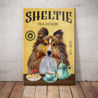 Shetland Sheepdog Tea Company Canvas AP0801 67O57 thumb 1