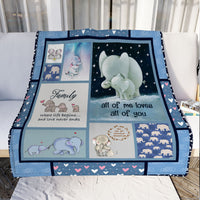 Elephant Fleece Blanket F2107 83O33 thumb 1
