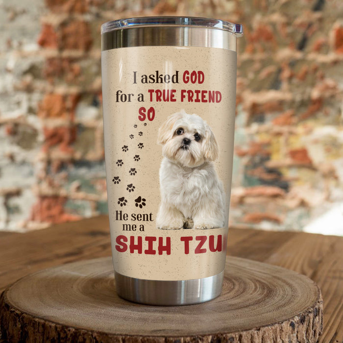 Shih Tzu Dog Steel Tumbler FB0501 70O57 1