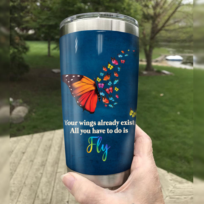 Butterfly Steel Tumbler FB1002 70O31 1