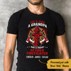 Personalized Dad Firefighter   T Shirt MY132 95O58 1