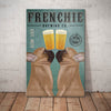 French Bulldog Brewing Company Canvas FB1001 85O36 1