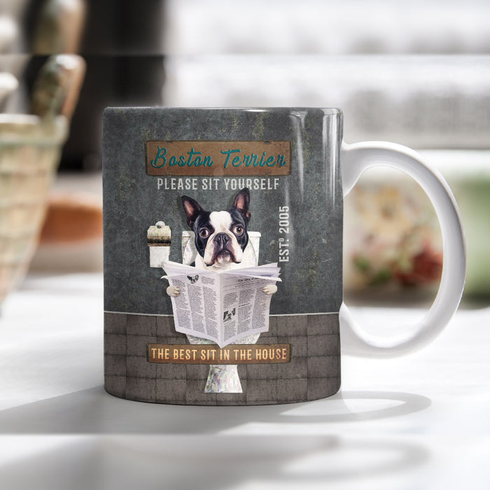 Boston Terrier Dog Bathroom Mug FB0704 60O60 1