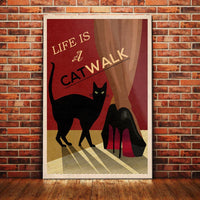 Black Cat Deco Canvas AP2104 95O57 thumb 1