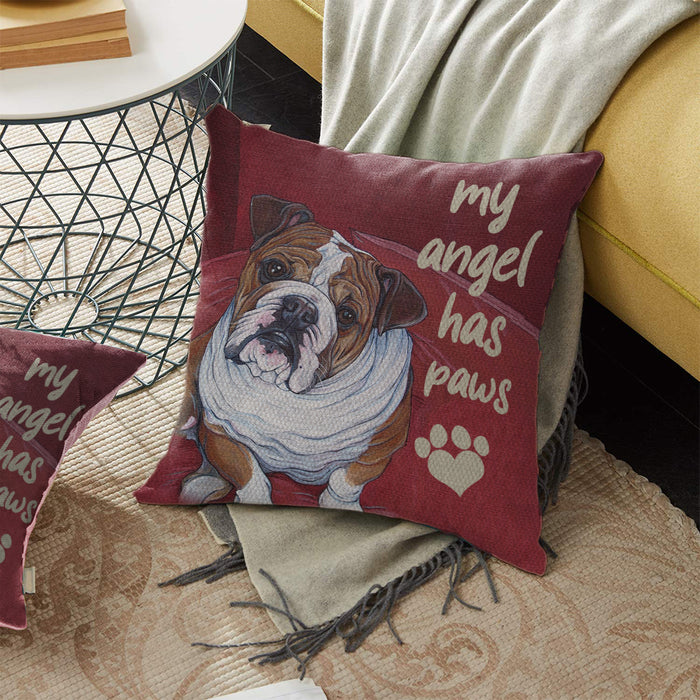 Bulldog Pillow AU1507 (Insert Included) 1