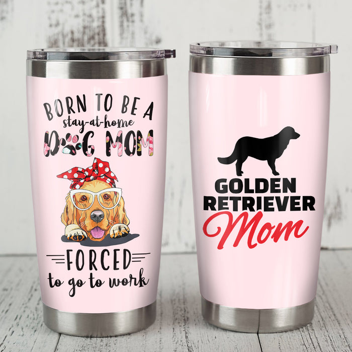 Golden Retriever Dog Mom Steel Tumbler MY171 67O36 1