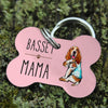 Basset Hound Dog Bone Pet Tag SAP1001 81O36 1