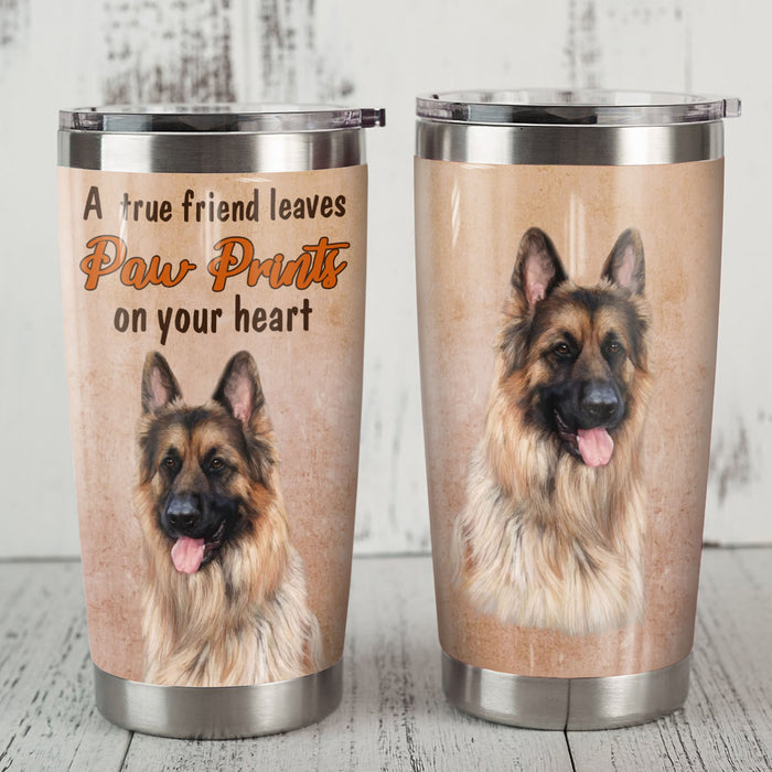 German Shepherd Dog Steel Tumbler MR0904 71O51 1