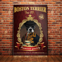 Boston Terrier Tea Company Canvas FB2205 69O31 thumb 1