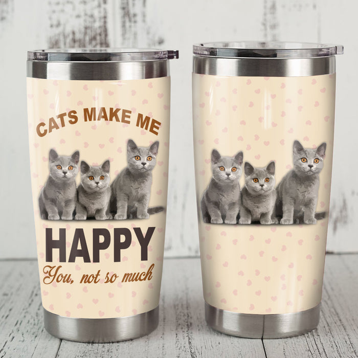 British Shorthair Cat Steel Tumbler MR1806 69O49 1