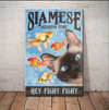 Siamese Cat Aquarium Store Canvas MR1001 67O42 1
