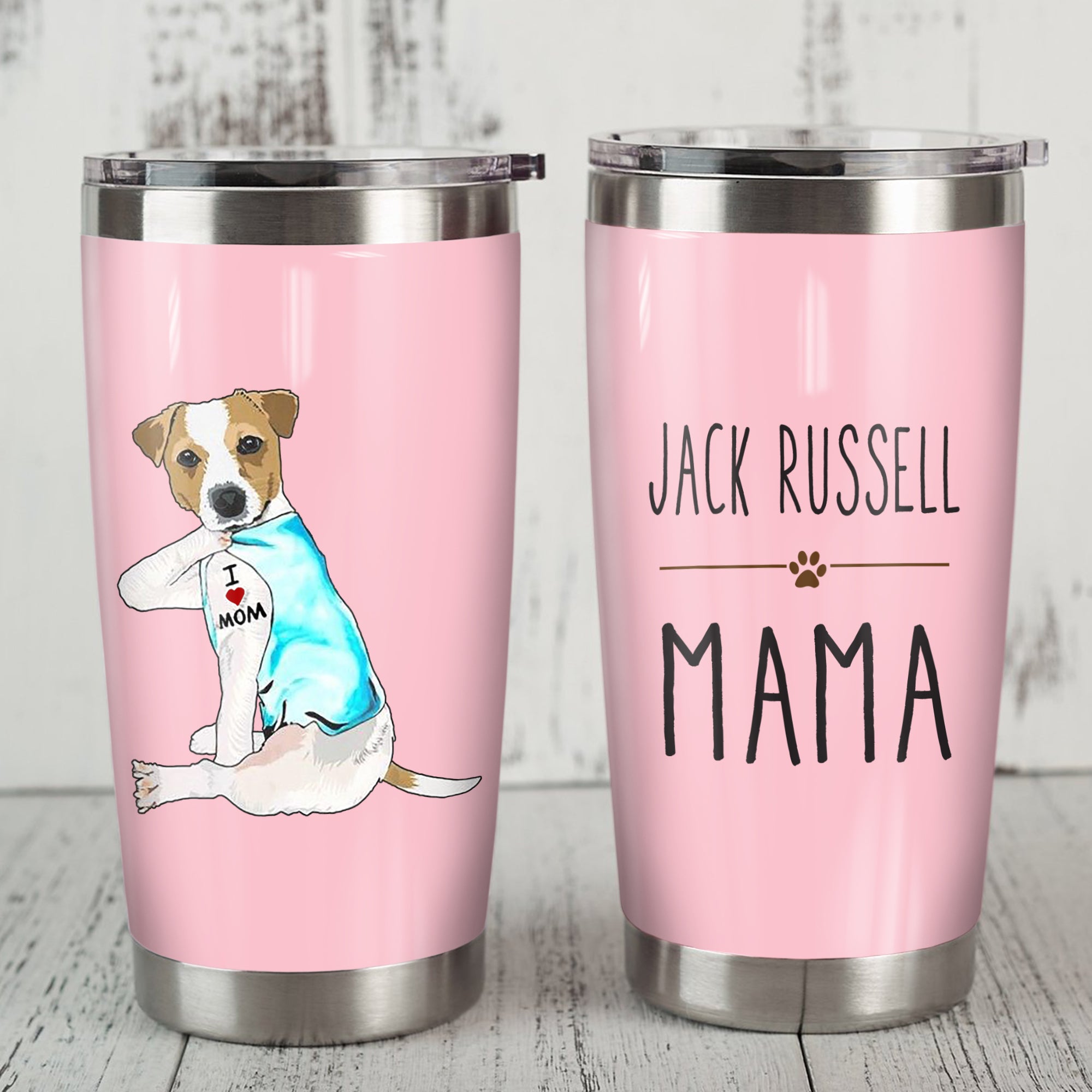 Jack Russell Terrier Dog Steel Tumbler SAP1302 81O36
