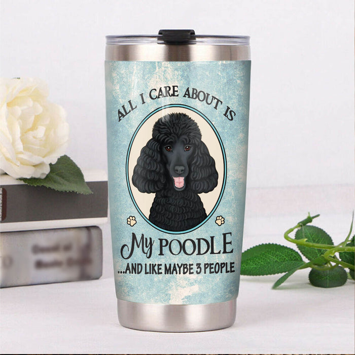 Poodle Dog Steel Tumbler MR1003 69O50 1