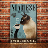 Siamese Cat Coffee Company Canvas MR0305 73O58 thumb 1