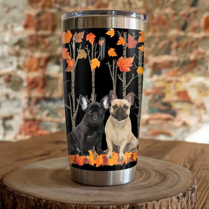 French Bulldog Steel Tumbler SMY0402 67O58 1