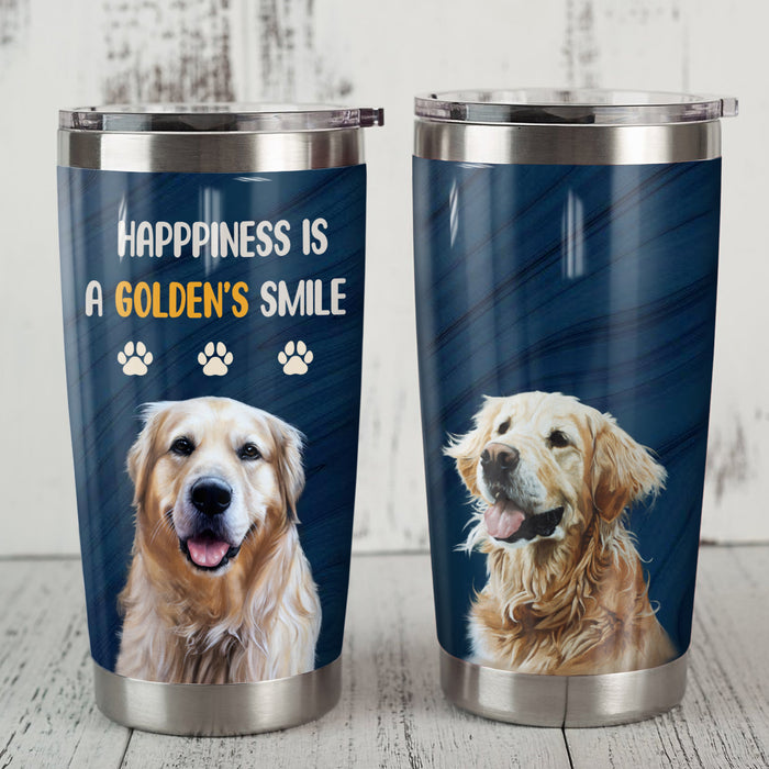 Golden Retriever Dog Steel Tumbler MR0901 70O56 1