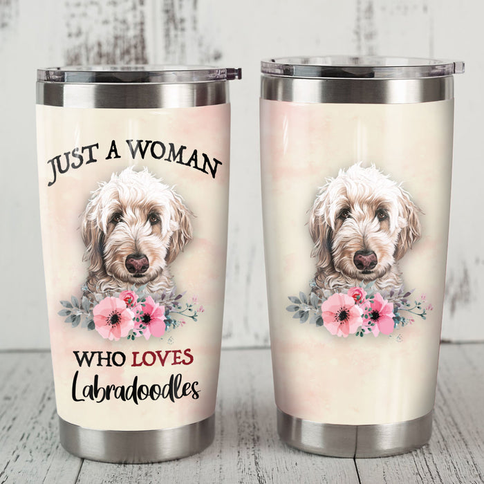 Labradoodle Dog Steel Tumbler MR1001 68O49 1