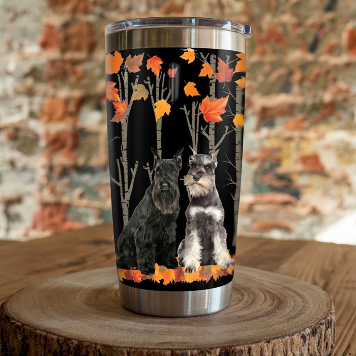 Miniature Schnauzer Dog Steel Tumbler SMY0404 67O58 1