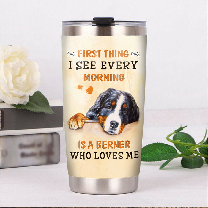Bernese Mountain Dog Steel Tumbler FB0603 67O52 1