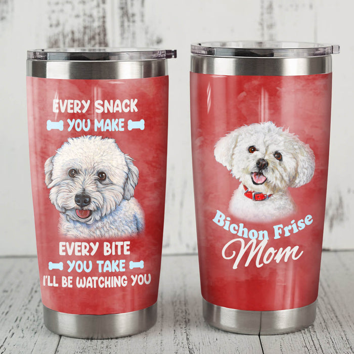 Bichon Frise Dog Steel Tumbler MR0702 71O50 1