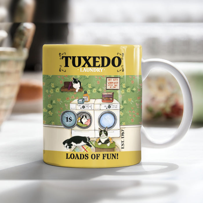 Tuxedo Cat Laundry Company Mug AP2201 73O58 1