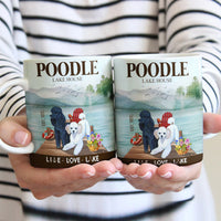 Poodle Dog Lake House Mug SMR0902 95O34 thumb 1