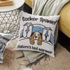 Cocker Spaniels Dog Pillow DCB0205 85O33 (Insert Included) 1