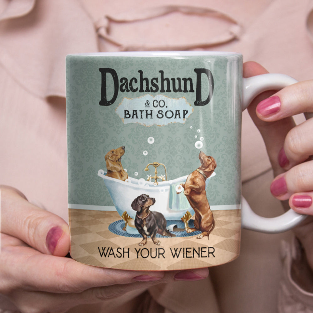 Dachshund Dog Bath Soap Company Mug MY0601 74O58