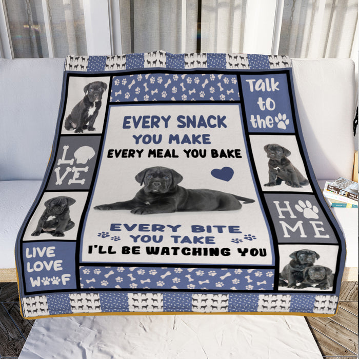 Cane Corso Dog Fleece Blanket MR0302 81O43 1