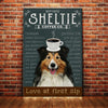 Shetland Sheepdog Coffee Company Canvas SAP0704 95O53 thumb 1