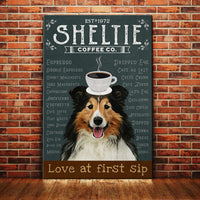 Shetland Sheepdog Coffee Company Canvas SAP0704 95O53 thumb 1