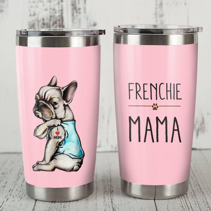 French Bulldog Steel Tumbler MR1003 81O43 1