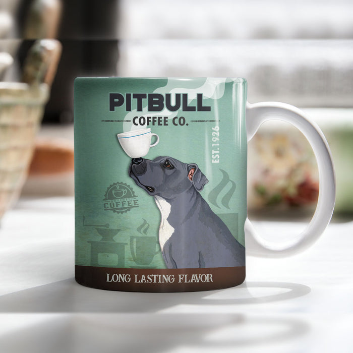 Pitbull Dog Coffee Company Mug FB1403 67O34 1