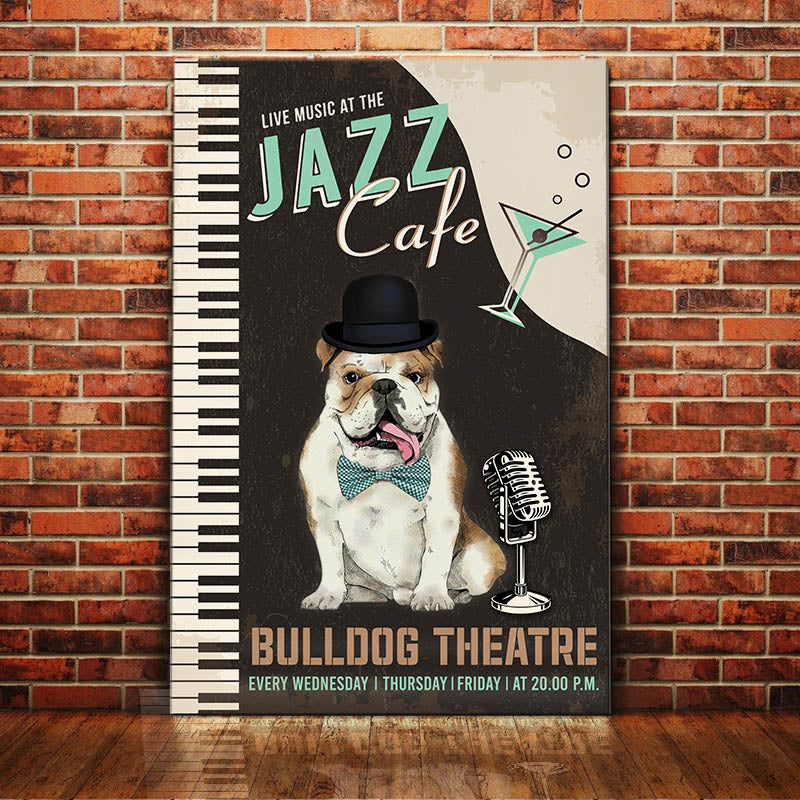 Bulldog Jazz Cafe Canvas FB1104 90O47