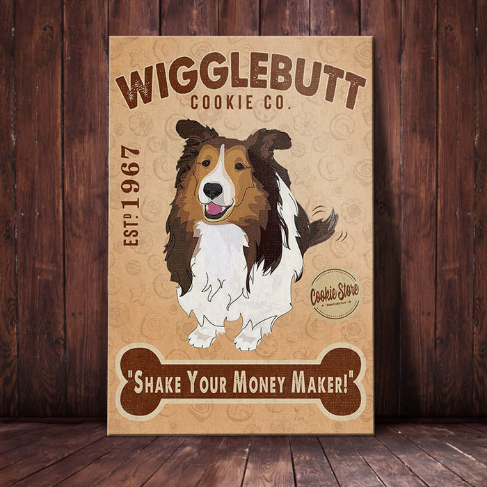Shetland Sheepdog Cookie Company Canvas SAP0701 85O36 1