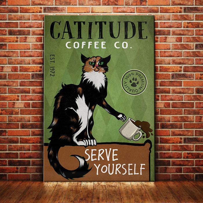 Calico Cat Coffee Company Canvas MY0502 85O53 1