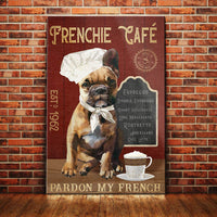 French Bulldog Coffee Company Canvas MR0401 85O36 thumb 1