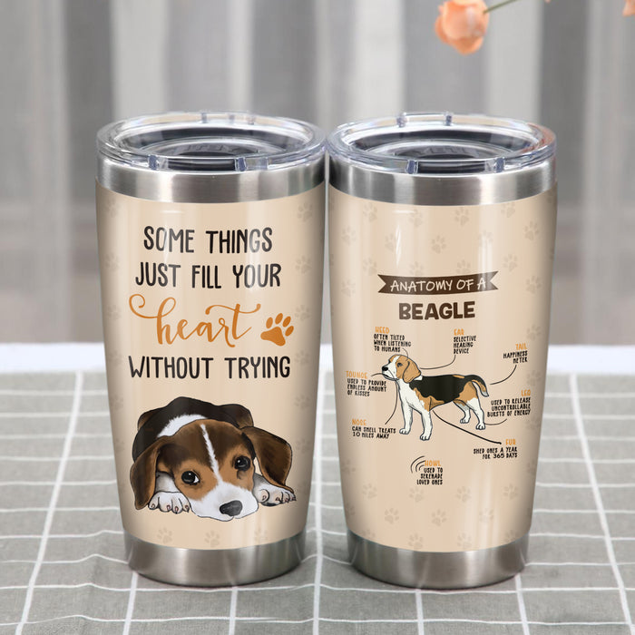 Beagle Dog Steel Tumbler MY85 73O57 1