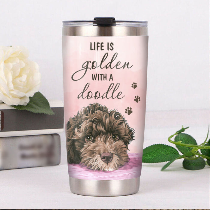 Labradoodle Dog Steel Tumbler FB0705 78O51 1