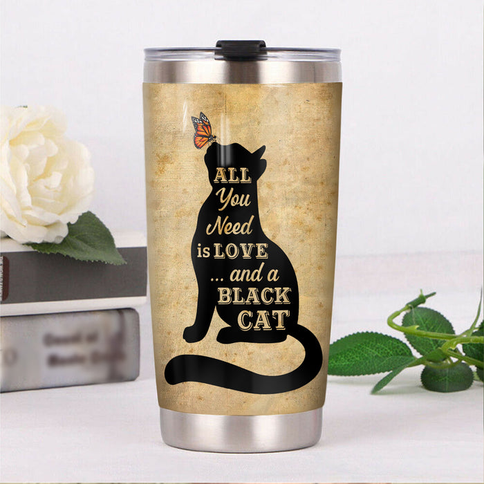 Black Cat Steel Tumbler MR1705 70O31 1