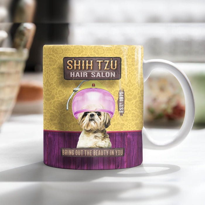Shih Tzu Dog Hair Salon Mug FB1006 60O60 1