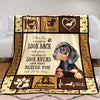 Dachshund Dog Fleece Blanket SEP1103 95O34 1
