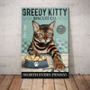 Bengal Cat Biscuit Company Canvas MR0701 85O34 1