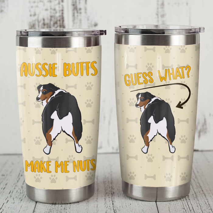 Australian Shepherd Dog Steel Tumbler MR0706 69O52 1