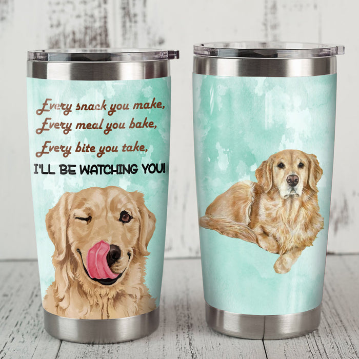 Golden Retriever Dog Steel Tumbler MR0902 69O51 1