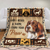 Springer Spaniel Dog Fleece Blanket MR0502 69O42 1