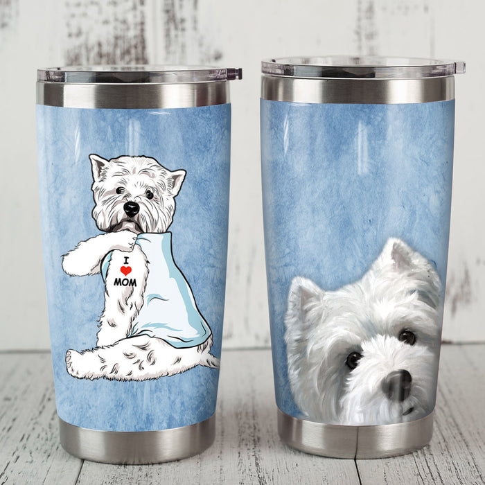 Westie Dog Steel Tumbler MR1205 81O49 1