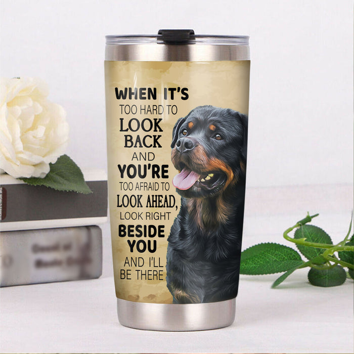 Rottweiler Dog Steel Tumbler MR1103 69O52 1